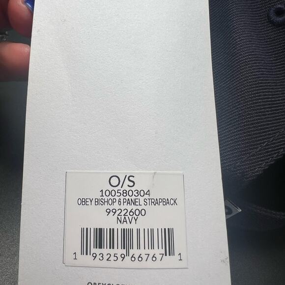 OBEY- BISHOP & PANEL STRAP-BACK BASEBALL HAT - Picture 9 of 11